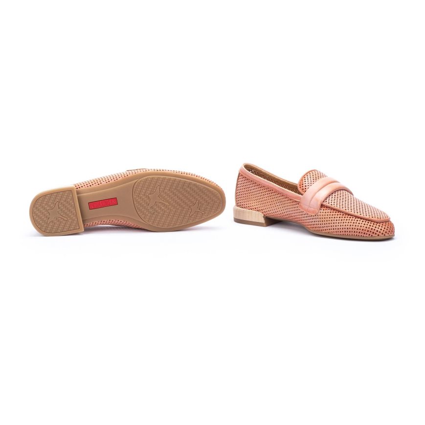 Women's Pikolinos ALMERIA Loafers Pink | NZ Q85Q017